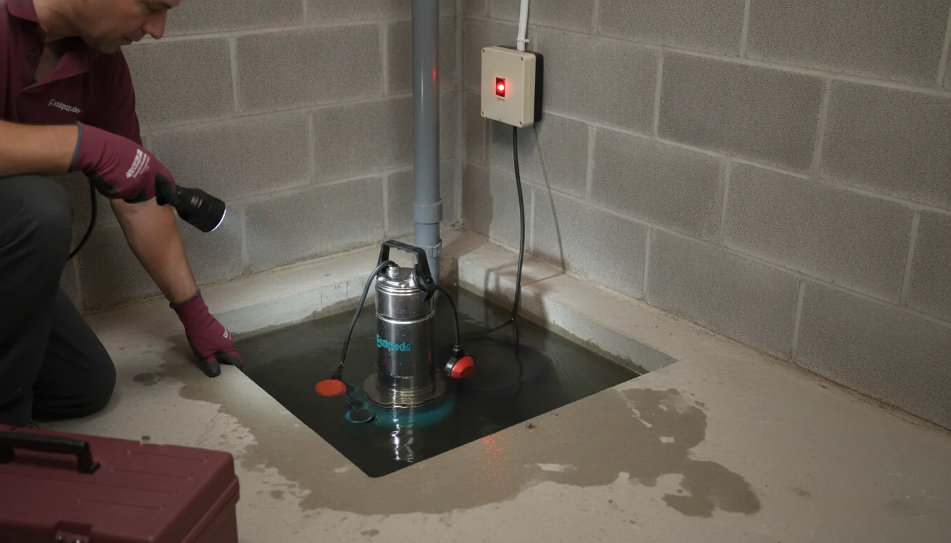 Dépannage pompe de relevage Dirinon – problème / diagnostic